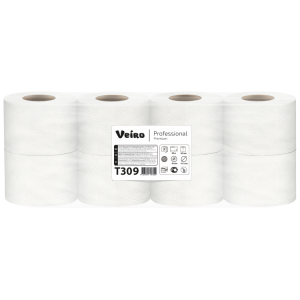 Т309 Veiro Туалетная бумага в рулонах Veiro Professional Premium Т309 Q2 8 рулонов по 20 м