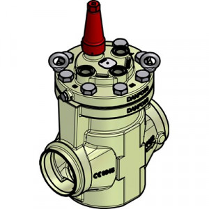 Danfoss ICS — сервоприводные клапаны с пилотным управлением ICS 125 (D 125) Клапан регулятор давл. 027H7140