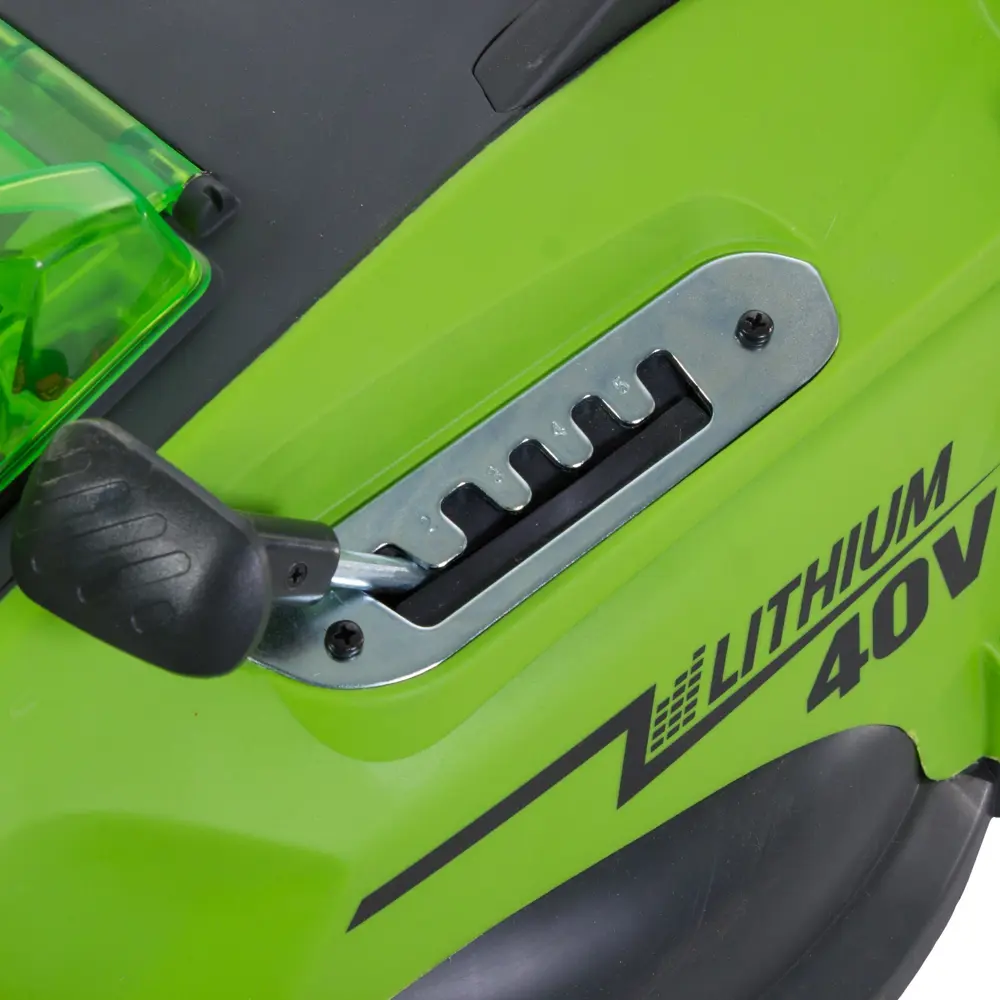 Газонокосилка аккумуляторная самоходная GreenWorks G40LM41K2 36 В 40 см 1x4 Ач АКБ и ЗУ входит в комплект STLM-2128952 - Вид №4