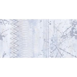 Декор настенный Нефрит-Керамика Артис 50x25 см матовый цвет голубой