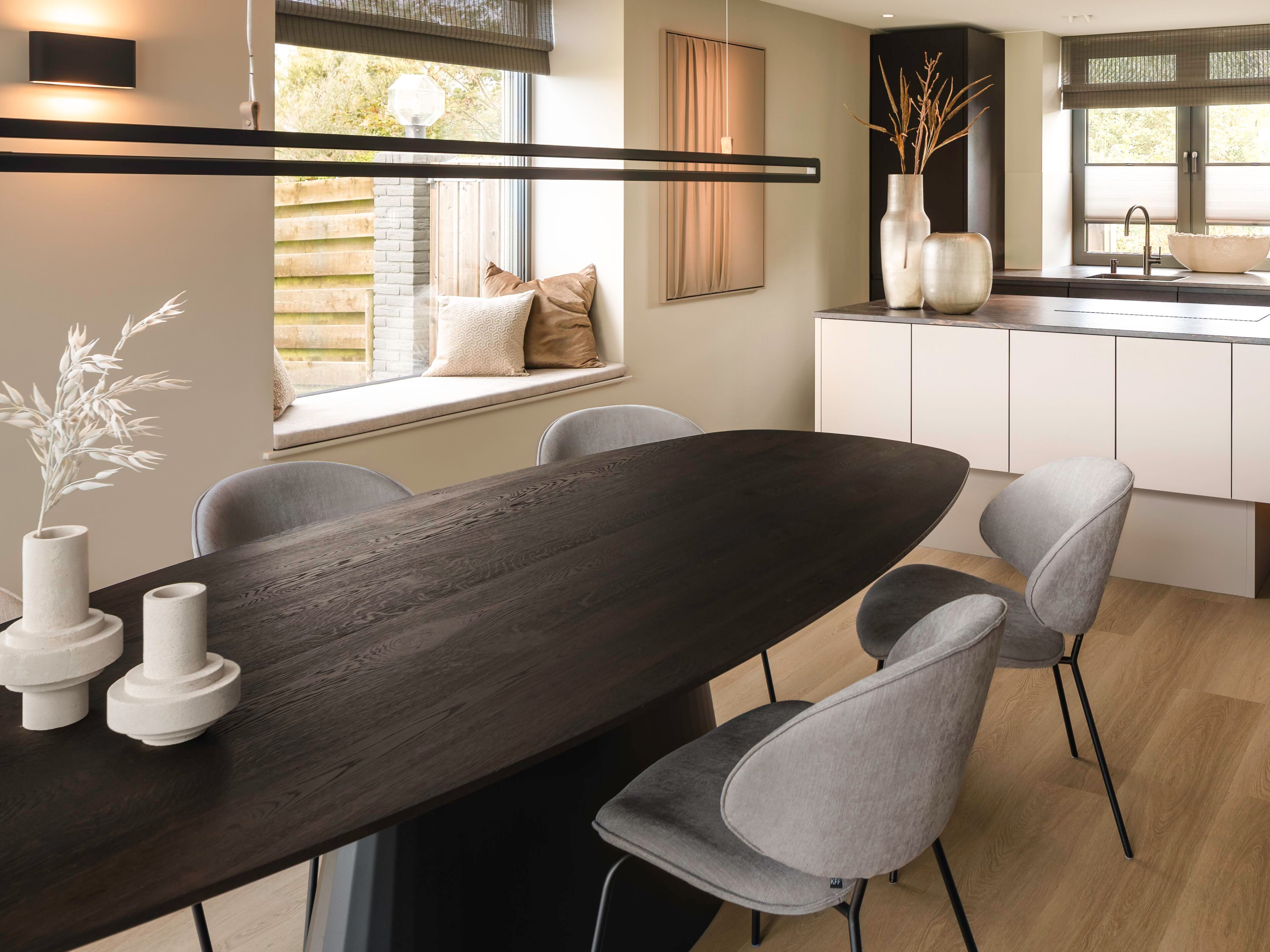 Мягкий стул из ткани KFF Alvaro ARCH-00098831 - Вид №16