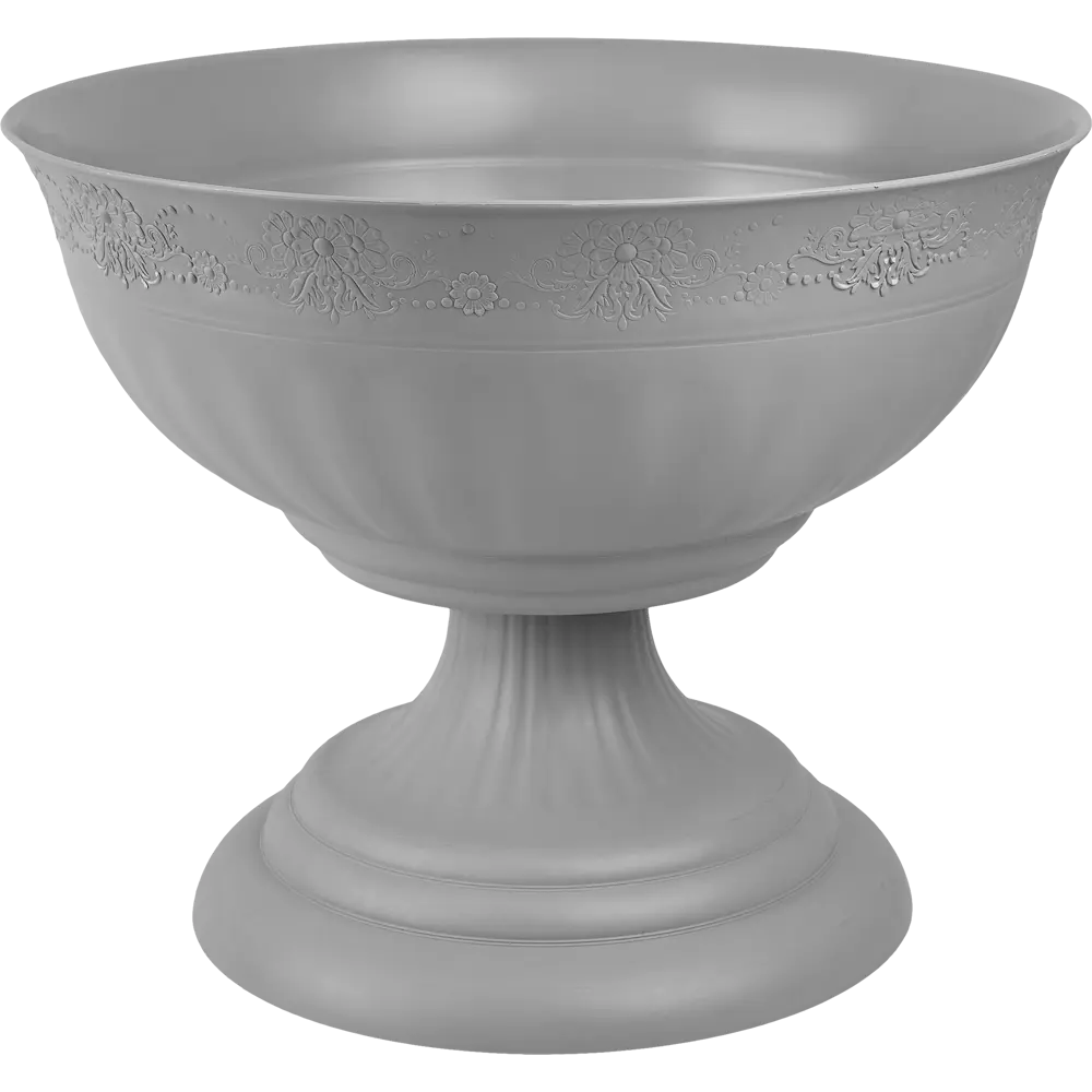 Santreyd Вазон Венеция серый для интерьера и сада 84343475 STLM-0048687