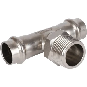 Тройник переходной Rommer 3/4"x18 мм ВПр-НР нержавеющая сталь