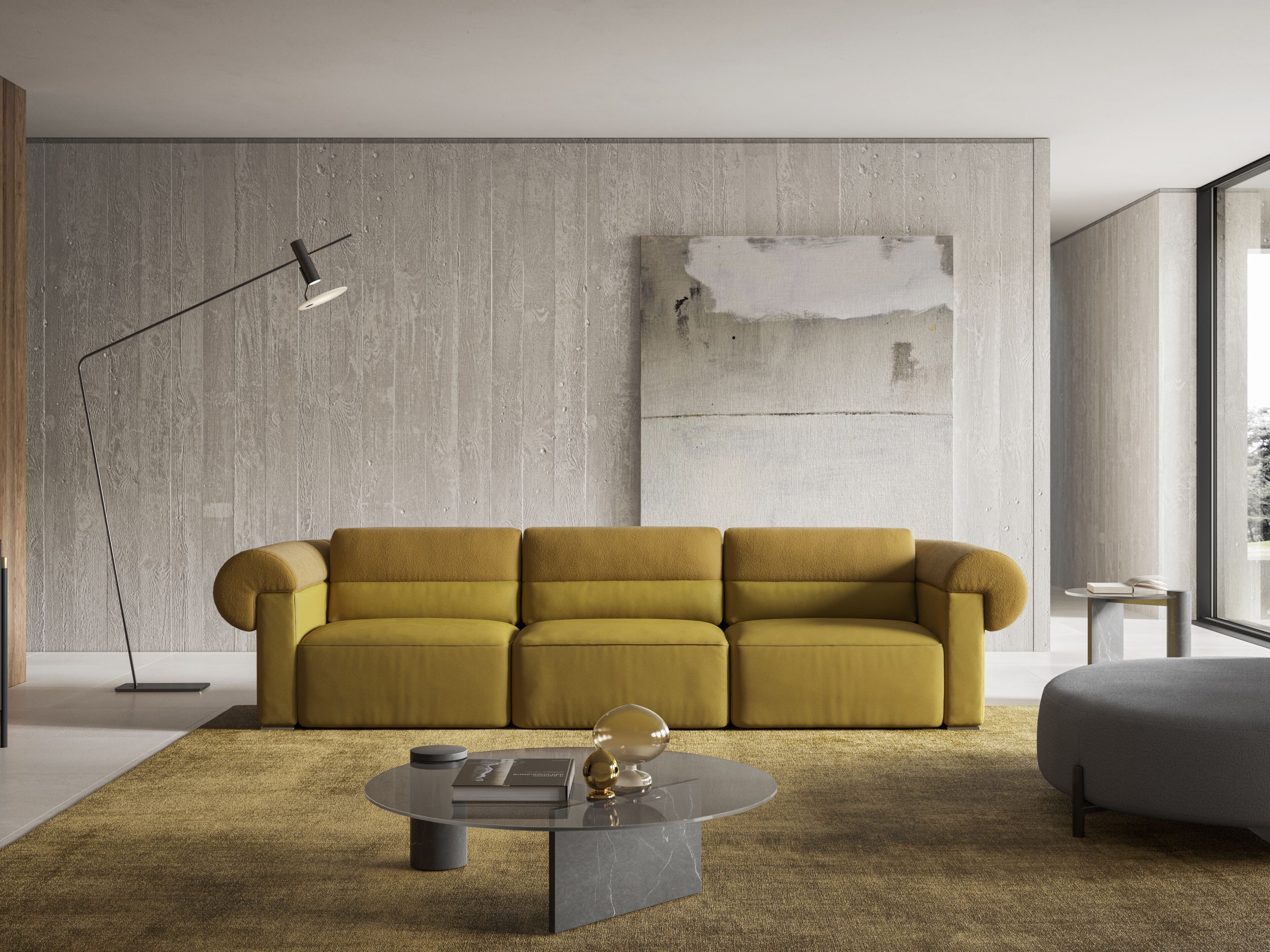 Кожаный диван Natuzzi Italia NEW CLASSIC ARCH-00073424 - Вид №7