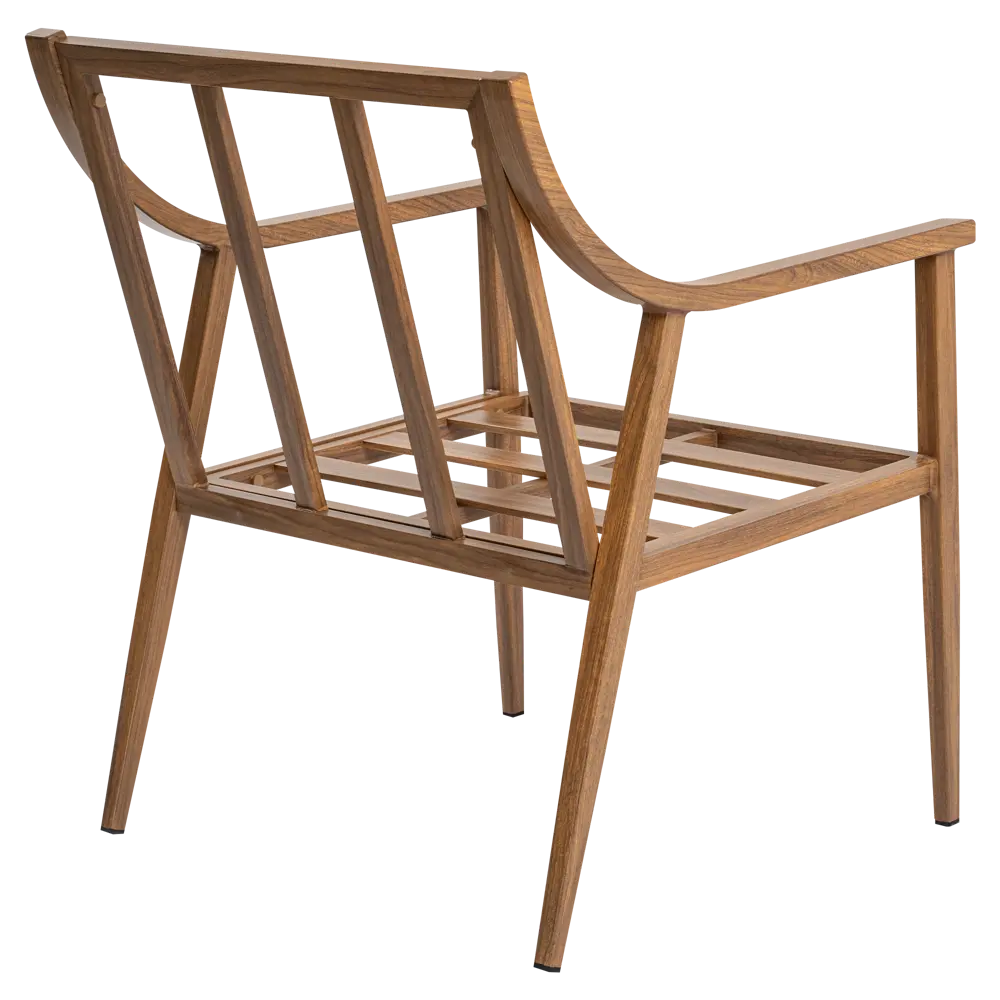 Набор садовой мебели для обеда с подушками  BEGINIA Komito Алюминий Стол, 4 кресла Бежевый; Коричневый STLM-2048315 - Вид №13