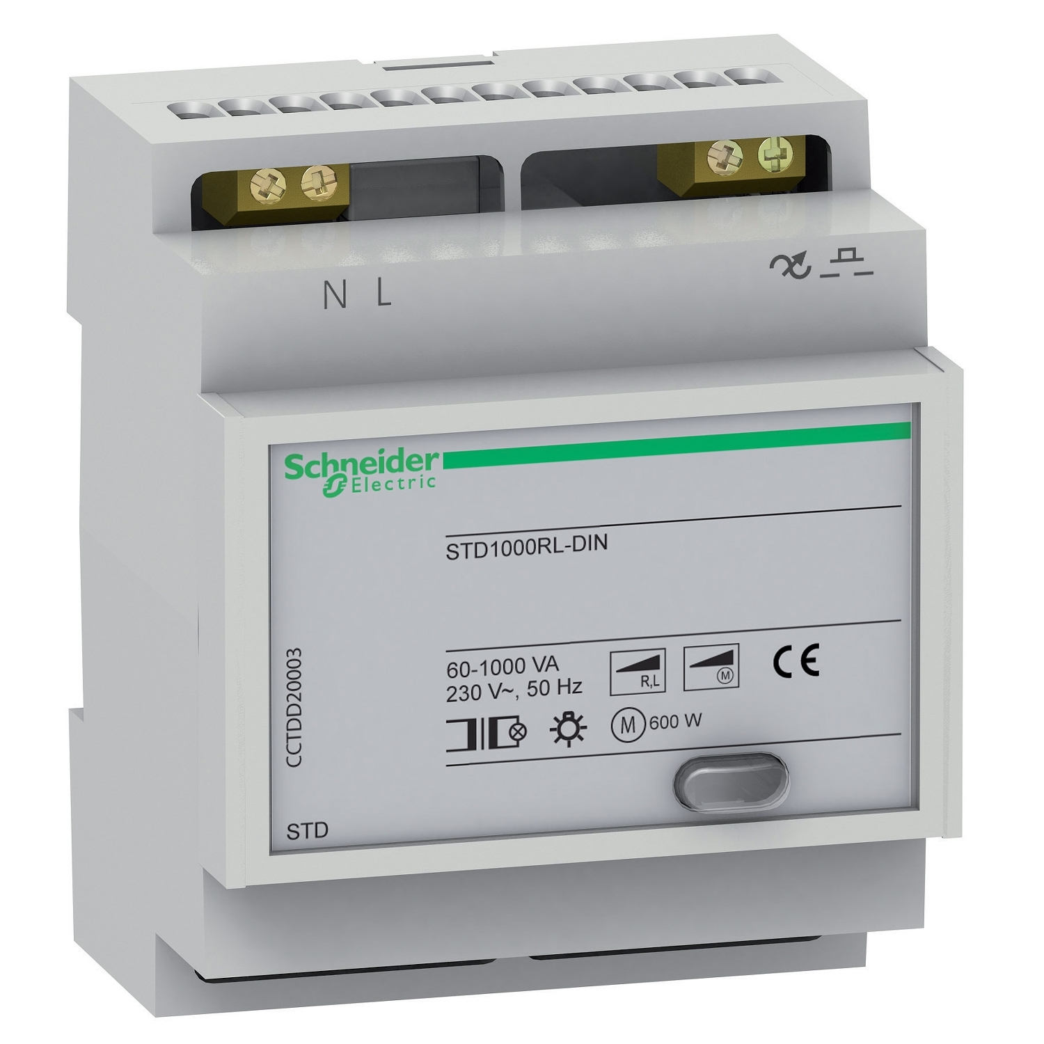 CCTDD20003 ДИММЕР 1000ВТ STD1000RL-DIN ОДИНОЧНЫЙ Schneider Electric Acti 9 