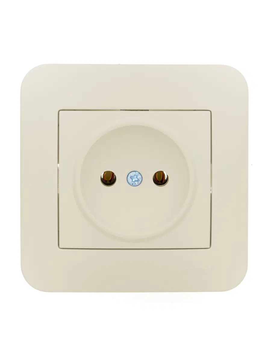 ASTI Розетка б/з ПБТ крем LEZARD 7081-0303-121B - Вид №2