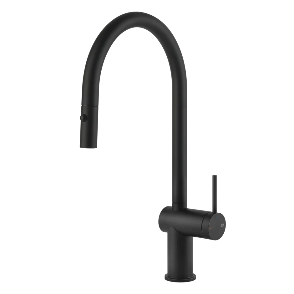 Смеситель для раковины 60413 299 Gessi Inedito МАТОВО-ЧЕРНЫЙ 60413299