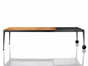 Magis Раздвижной алюминиевый стол на колесиках