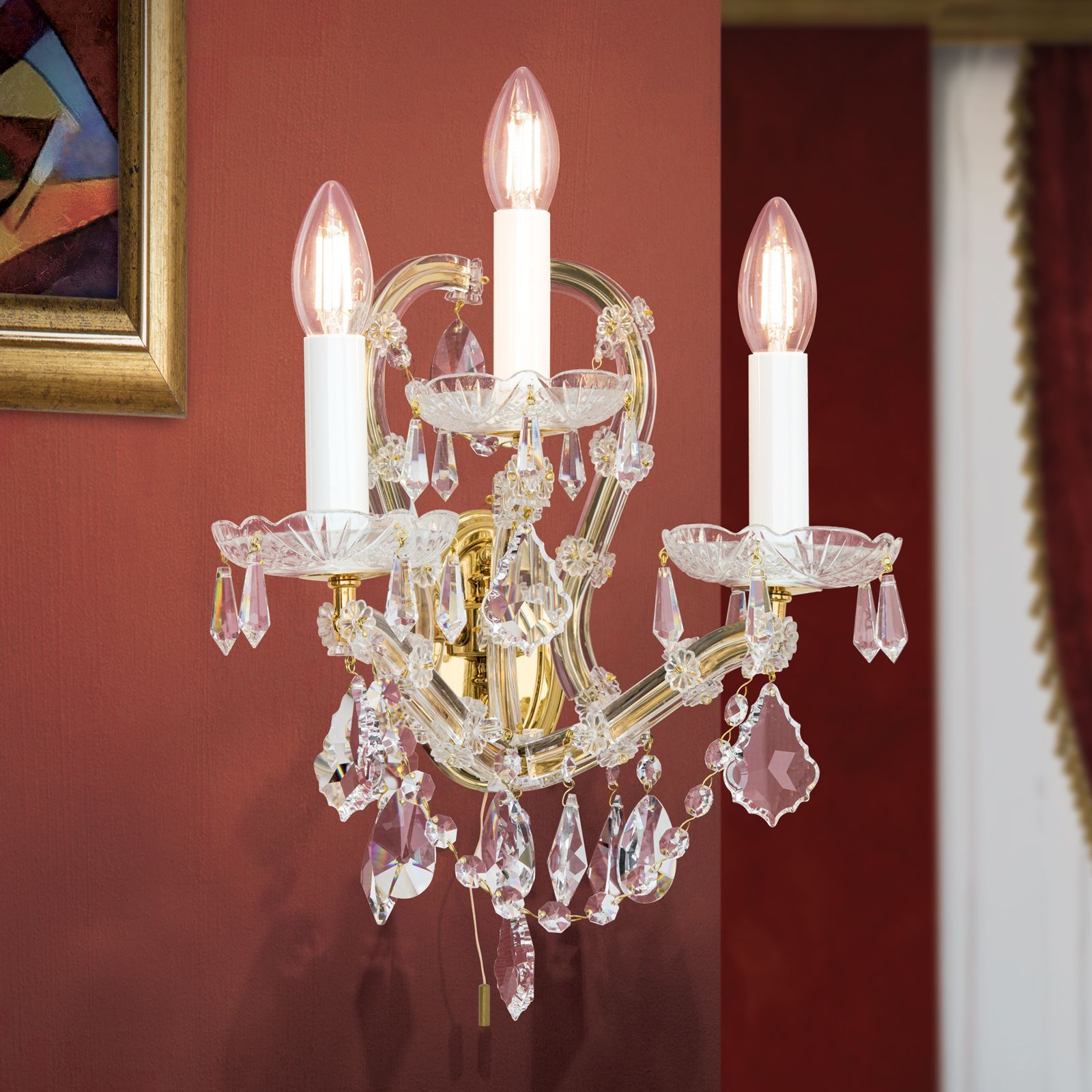 Настенный светильник с кристаллами Orion Maria Theresia ARCH-00143956 - Вид №2