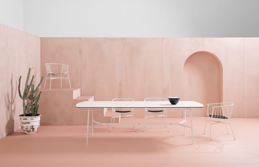 Прямоугольный стол с столешницей HPL или термообработанным ясенем SP01 ARCH-00094399 - Вид №5