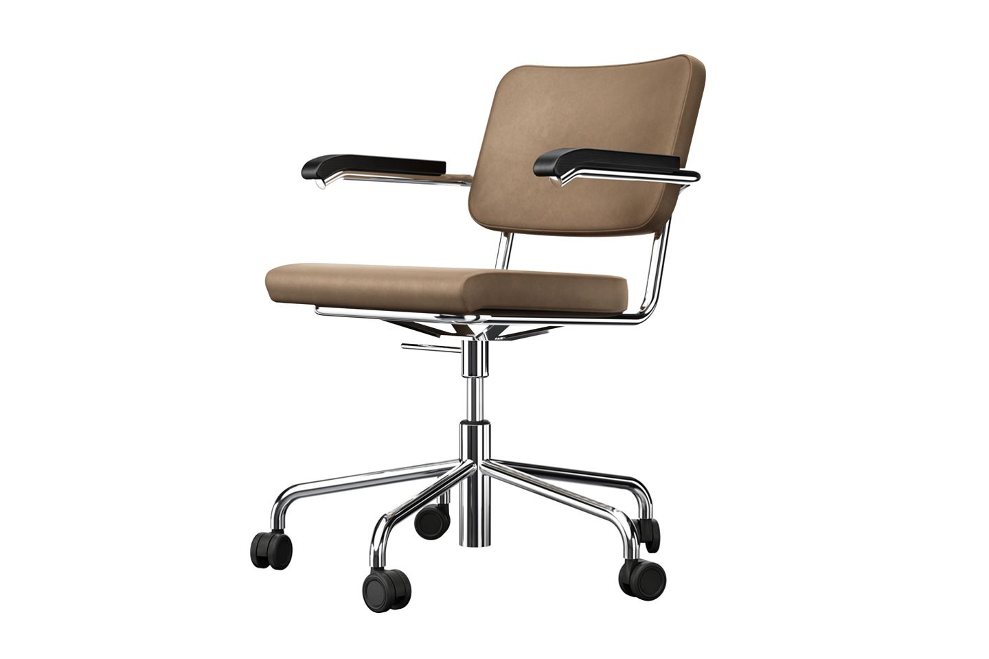 Плетеное вращающееся кресло с колесами THONET S 32 / S 64 ARCH-00027758 - Вид №12