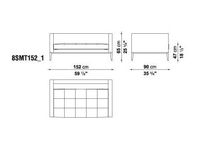 Ткань диван Maxalto Simpliciter ARCH-00078688 - Вид №1