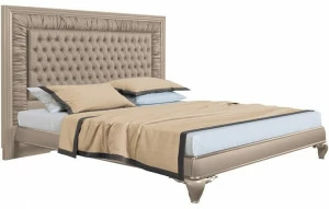 Jetclass Двуспальная кровать с тафтинговым изголовьем Capri Jcp101a.16, jcp101a.18, jcp101a.20