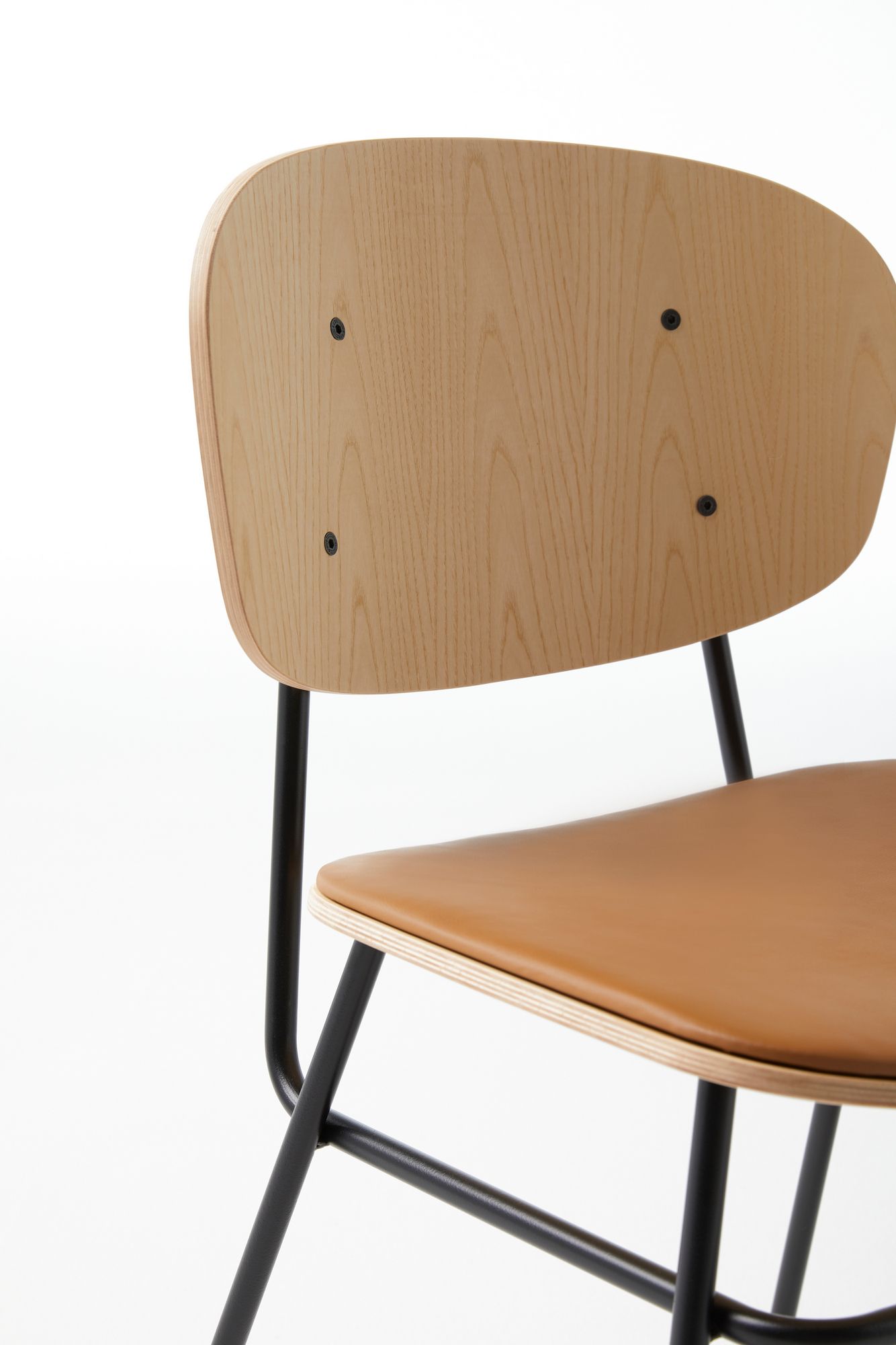 Стул из ясеня с мягким сиденьем Blasco&Vila Fosca ARCH-00056152 - Вид №3