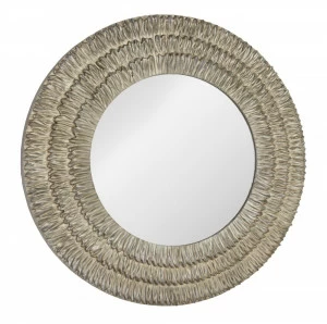Зеркало большое круглое с рельефным декором The Donan от RVAstley RVASTLEY ДИЗАЙНЕРСКИЕ 062668 Латунь
