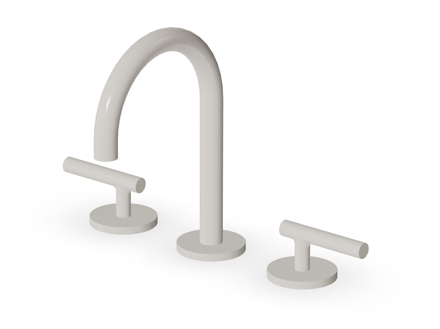 Смеситель для раковины с 3 отверстиями без слива Zucchetti Pan S ARCH-00069170 - Вид №17