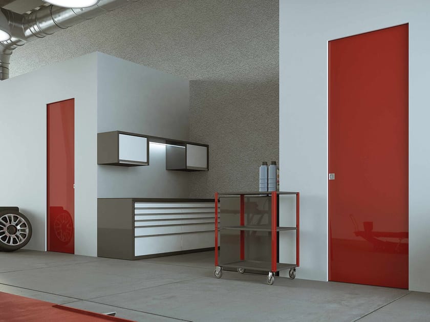 Огнестойкая дверь Scrigno TAGLIAFUOCO SCORREVOLE FILO MURO ARCH-00072687