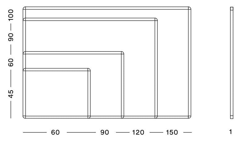 Пробковая доска объявлений Made Design Bacheca in sughero ARCH-00078742 - Вид №3