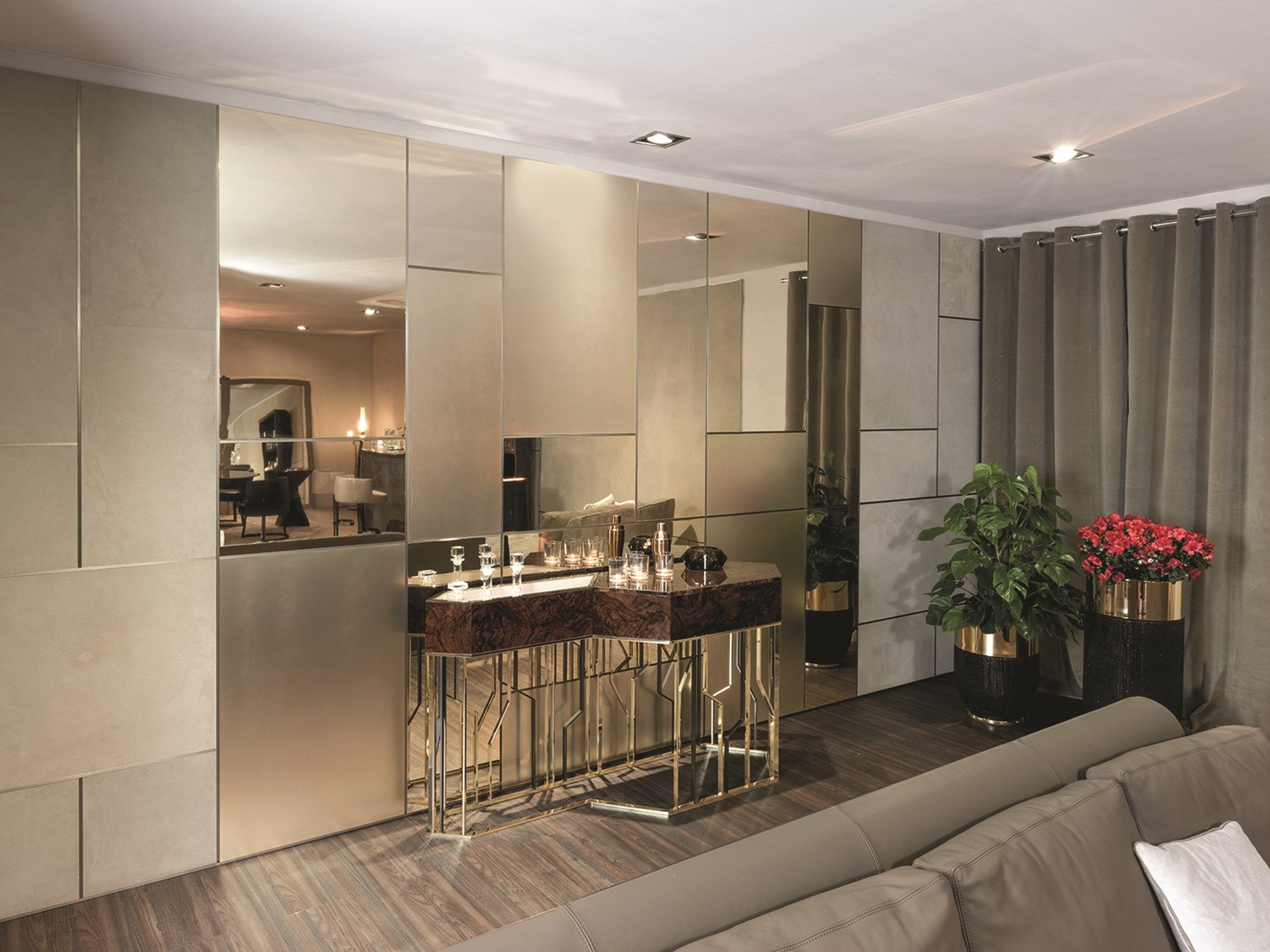 Деревянная консоль с ящиками Longhi Loveluxe 2017-Essence collection ARCH-00056770 - Вид №2