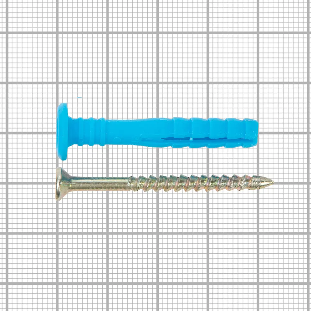 Дюбель-шуруп для полнотелых материалов Knauf, 6x40 мм, 200 шт STLM-2111201 - Вид №2