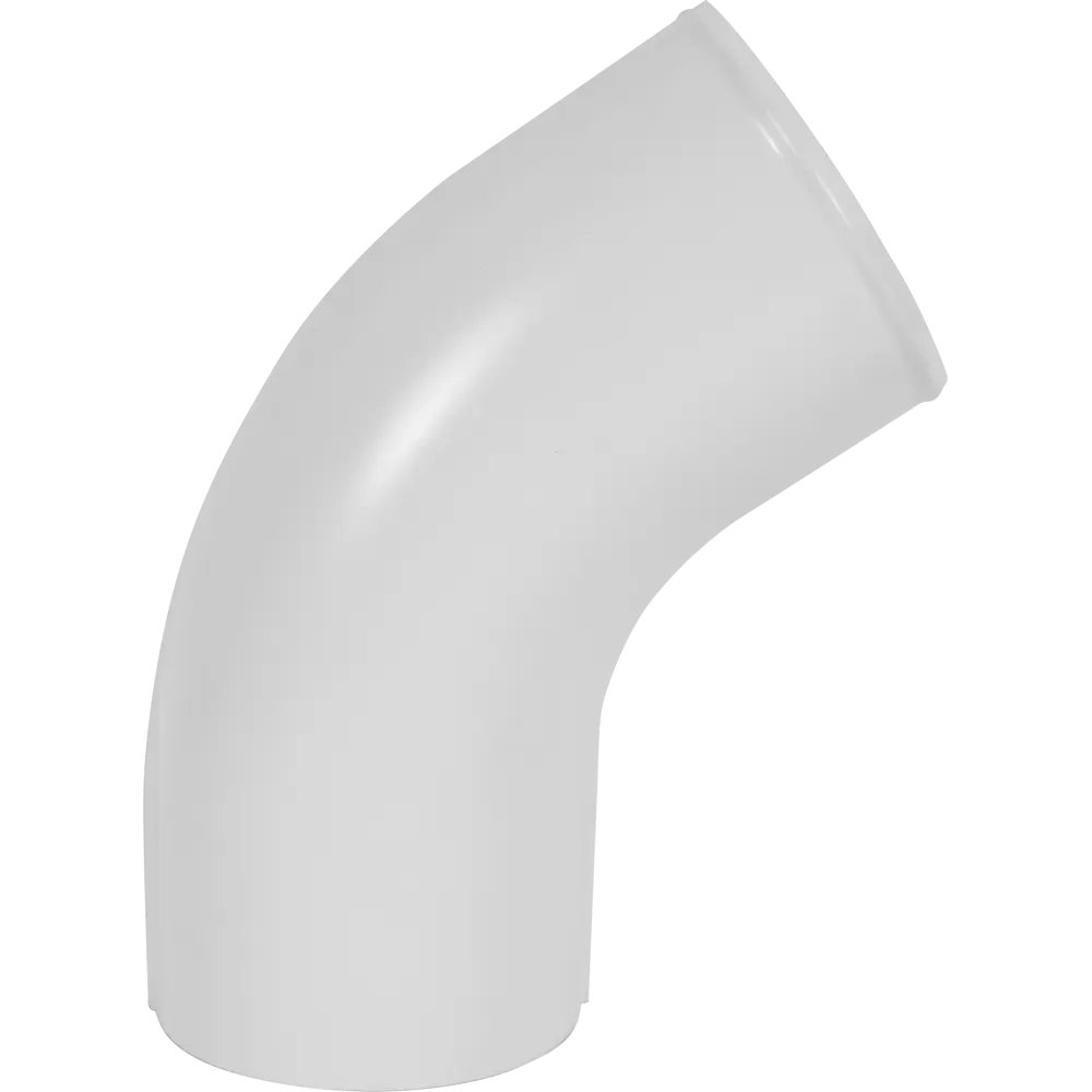 Колено сливное D90 мм цвет белый ВЕГА STLM-2187433 - Вид №1