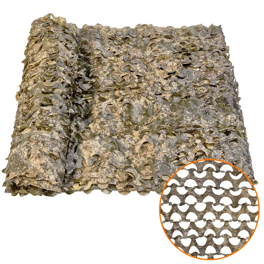 Сетка маскировочная Камуфляж цифра 2x3 м зеленый НИТЕКС STLM-2028941 - Вид №2