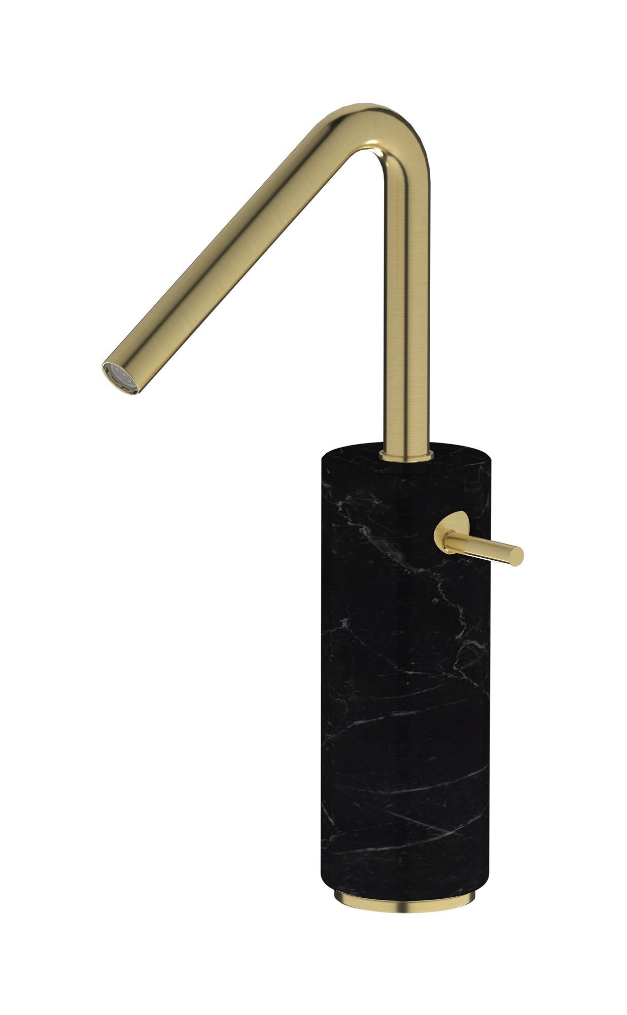 Смеситель для раковины с одной ручкой из мрамора IB мрамор + мрамор Elle ARCH-00083599 - Вид №9