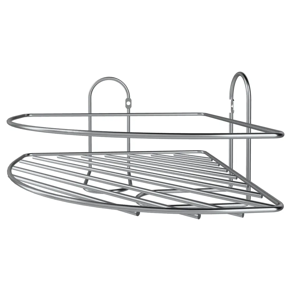 Полка для ванной Lemer Nil 23x12 см металл цвет хром 89445826 STLM-2079416