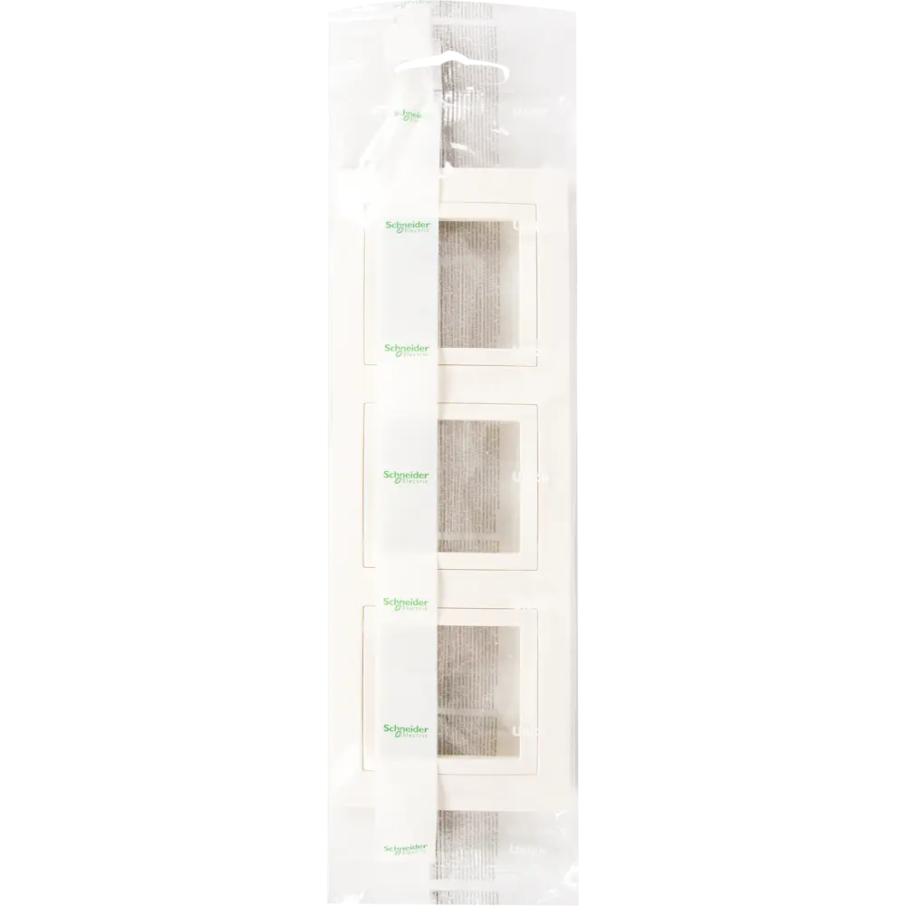 Рамка для розеток и выключателей Systeme Electric Unica 3 поста, цвет бежевый STLM-2117122 - Вид №4