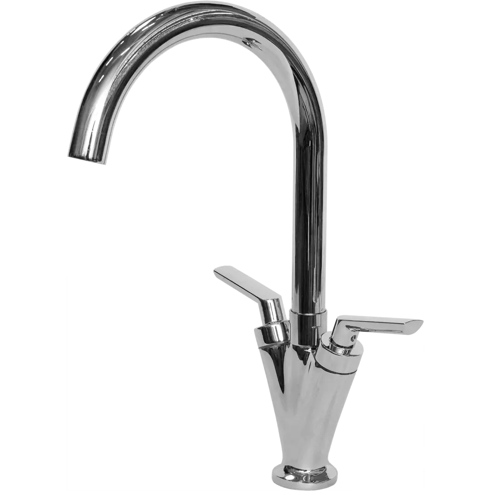 Смеситель для кухни Paini Neptune 34.5 см цвет хром STLM-2058442 - Вид №1