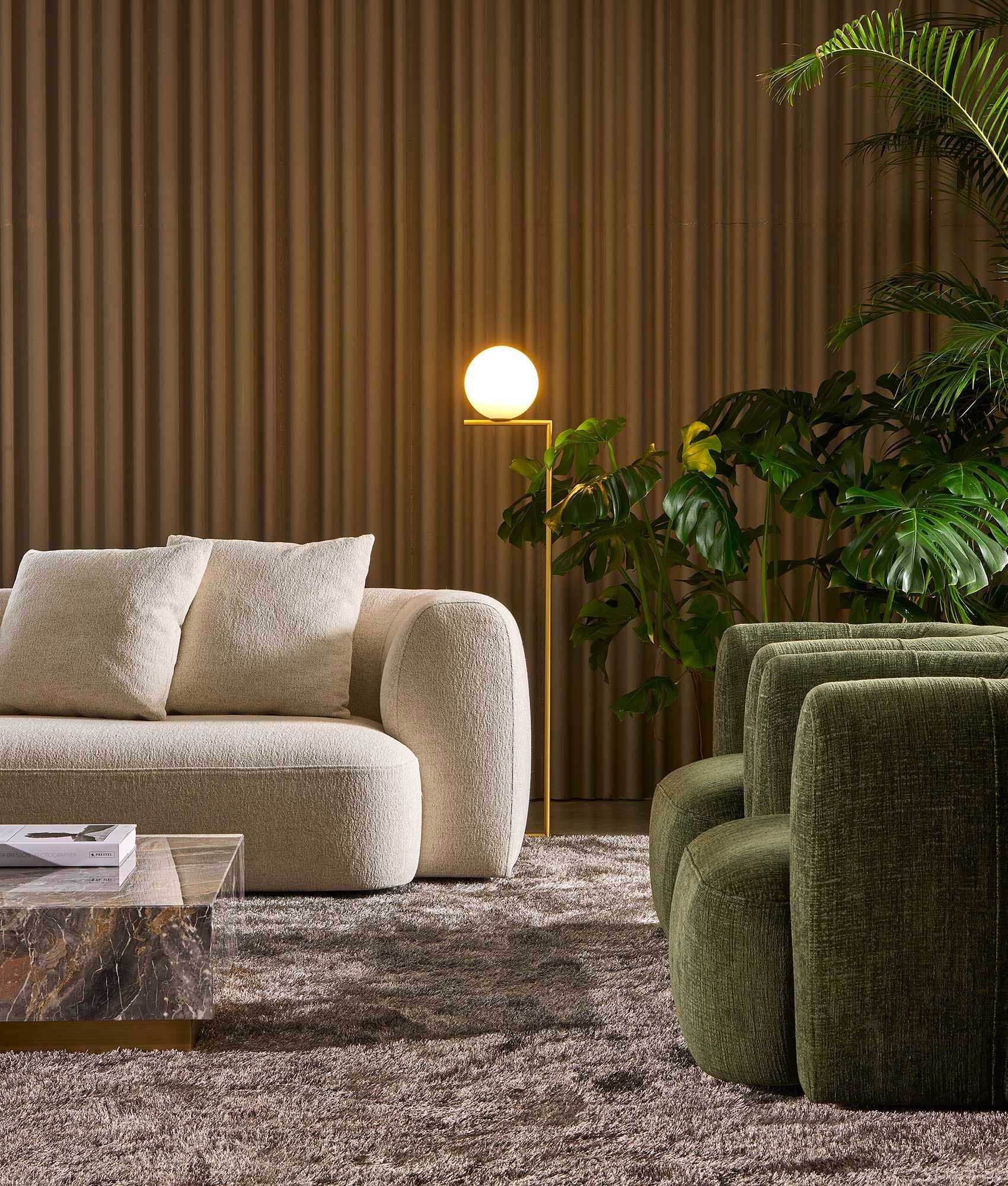 3-местный кожаный диван Marelli Milo ARCH-00056937 - Вид №9