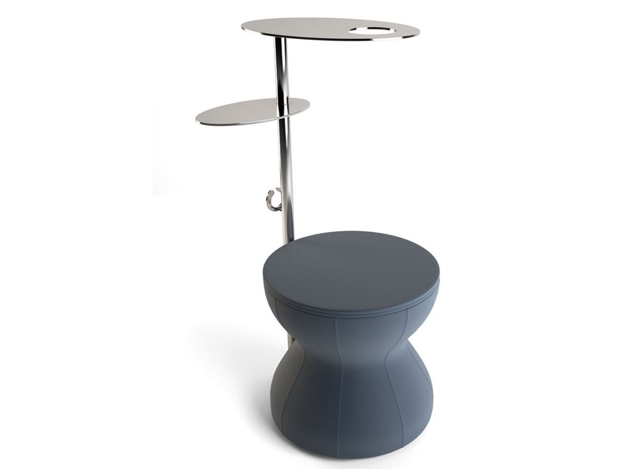 Круглый пуф из ткани Gamma & Bross Туалетная косметика от Альдо Копполы ARCH-00060273