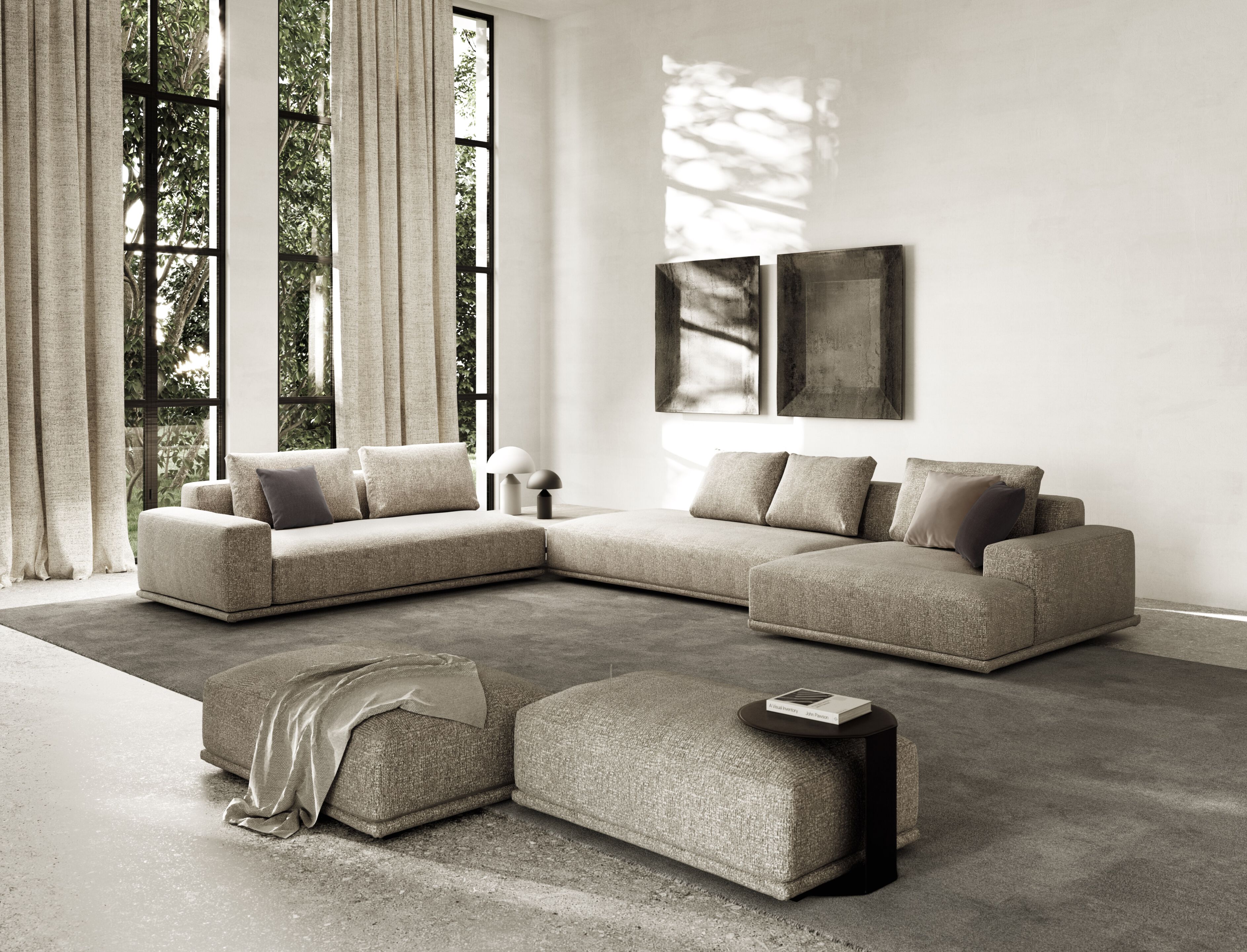 Модульный тканевый диван Verzelloni MARTIN ARCH-00047107 - Вид №14