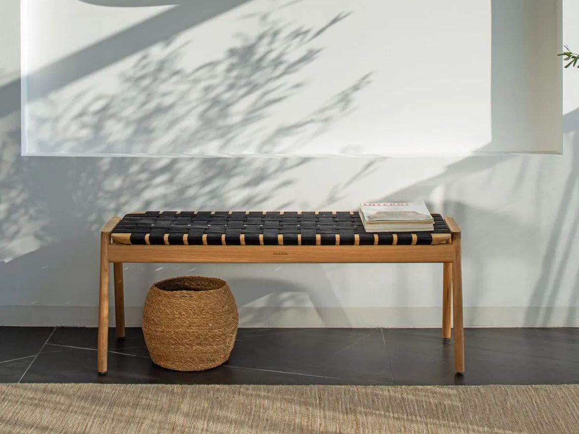 Скамейка из дуба и ткани Gazzda KLUPA ARCH-00107509 - Вид №5