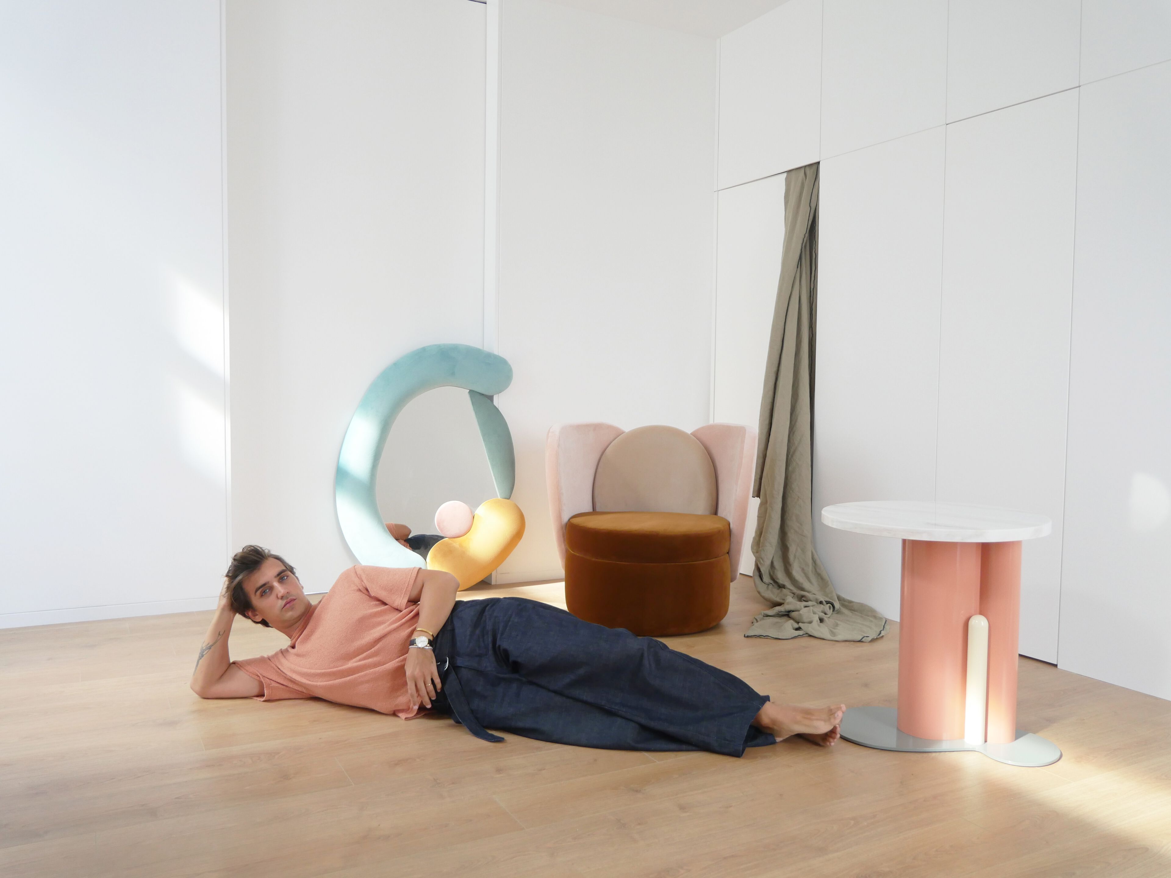 Бархатное кресло DOVAIN STUDIO DEBI ARCH-00139921 - Вид №13