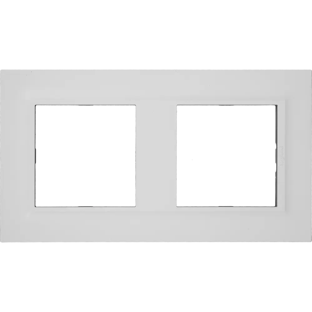 Рамка для розеток и выключателей Legrand Structura 2 поста цвет белый STLM-2190888