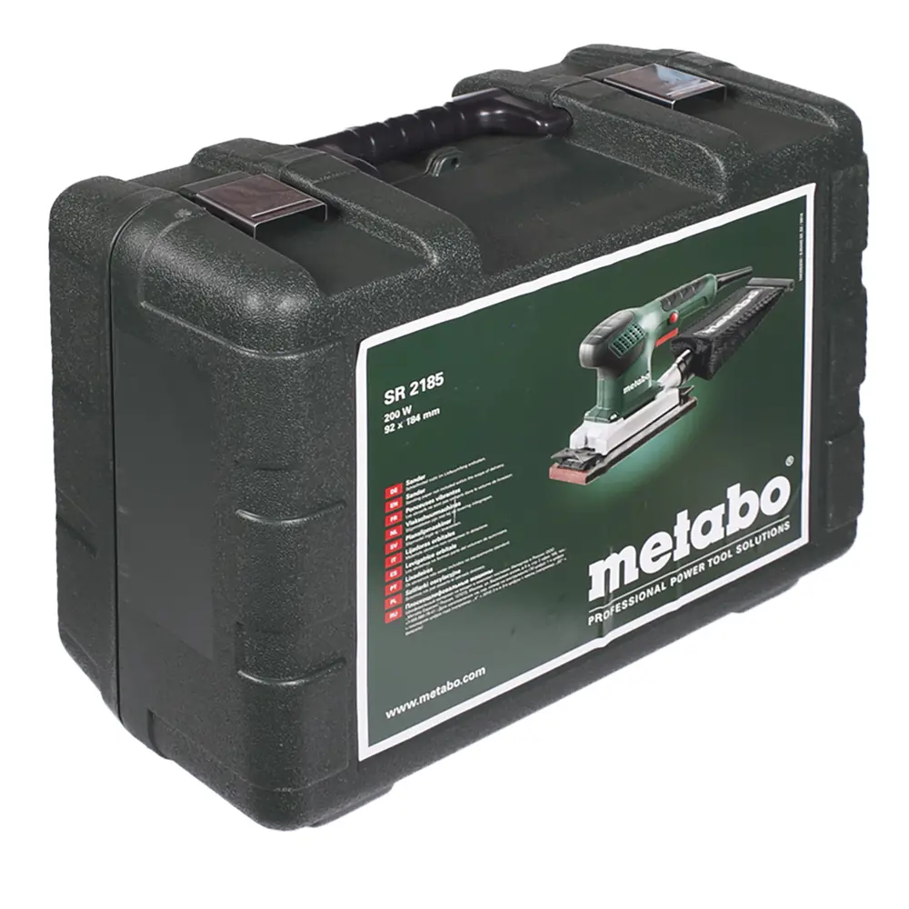 Вибрационная шлифовальная машина Metabo SR 2185, 200 Вт, 92х184 мм STLM-2143187 - Вид №4