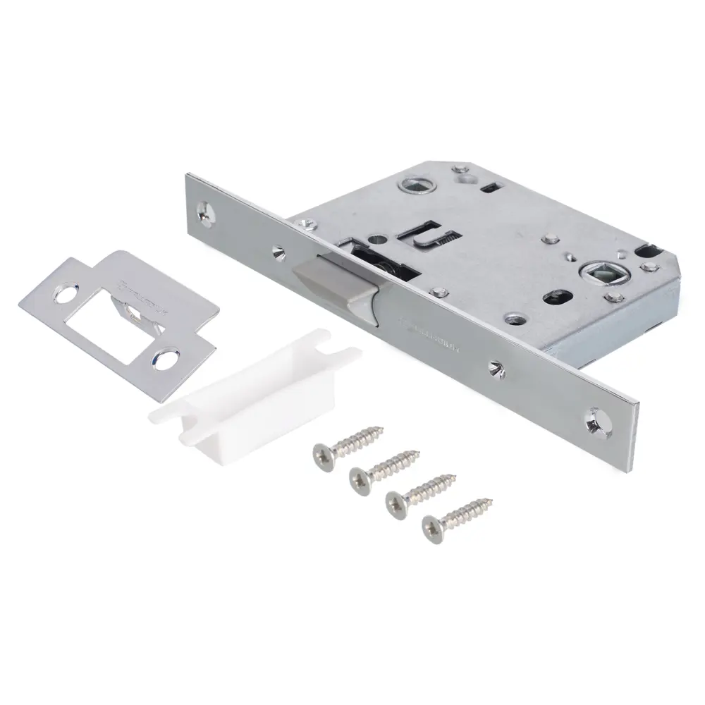 Защелка под фиксатор Palladium 470, 165x74x20 мм, сталь/ЦАМ, цвет глянцевый хром STLM-2108691 - Вид №1