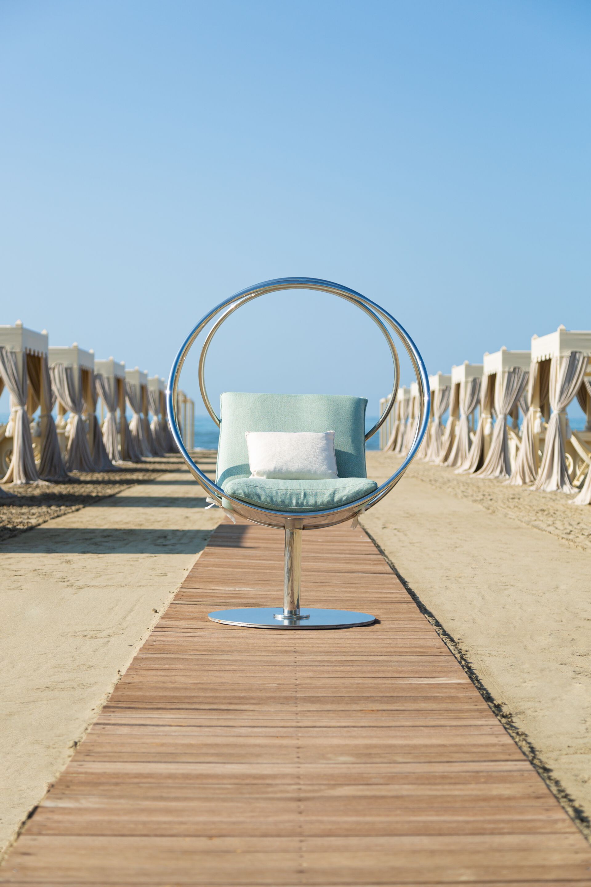 Садовый стул из нержавеющей стали Galbiati Outdoor Alpemare Collection ARCH-00035389 - Вид №7