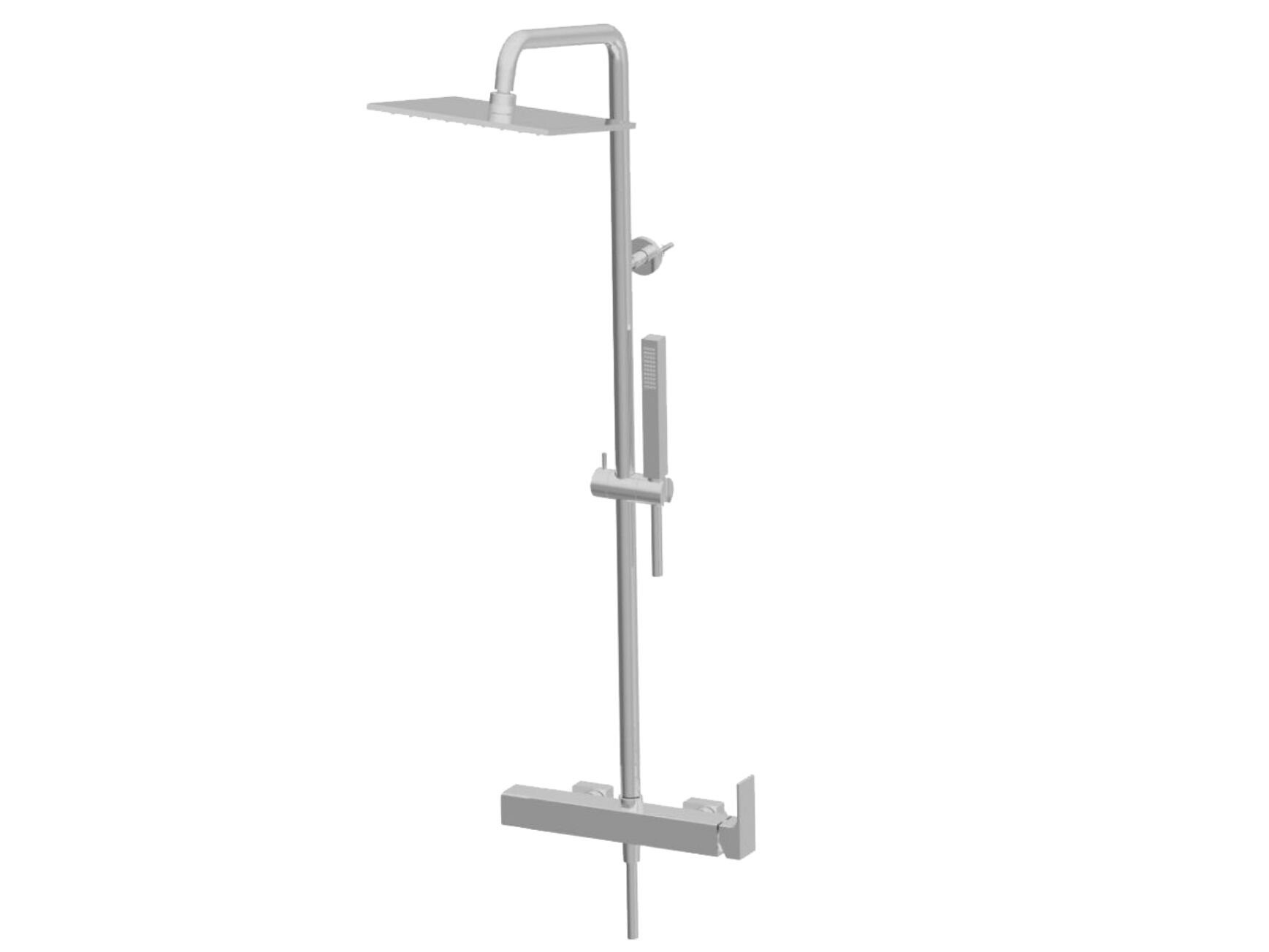 Душевая колонна с ручным душем GATTONI Kubik ARCH-00041398 - Вид №1