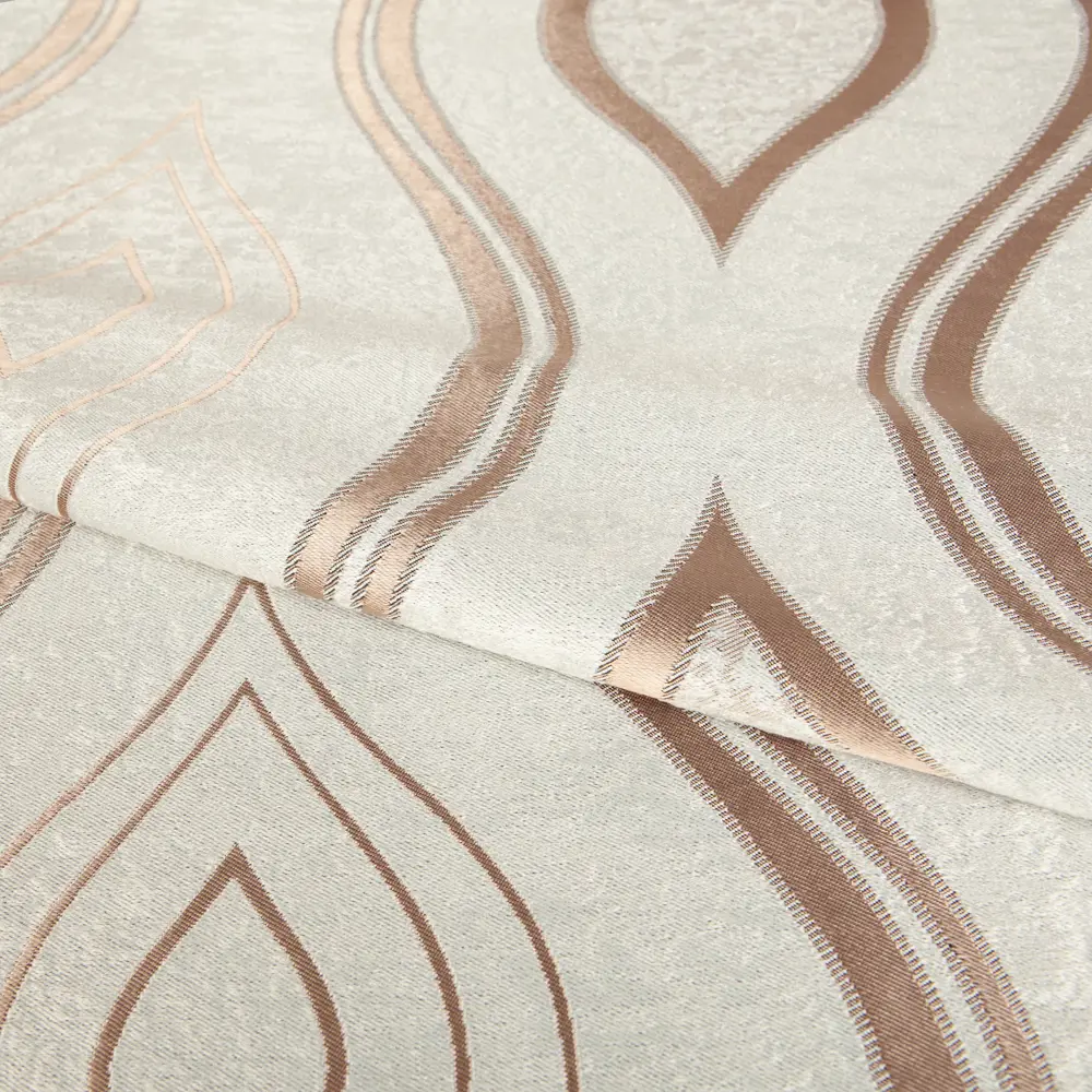 Ткань димаут «Витражный», 280 см, вензель, цвет экрю ТОРГОВЫЙ ДОМ ТЕКСТИЛЬ STLM-2114765