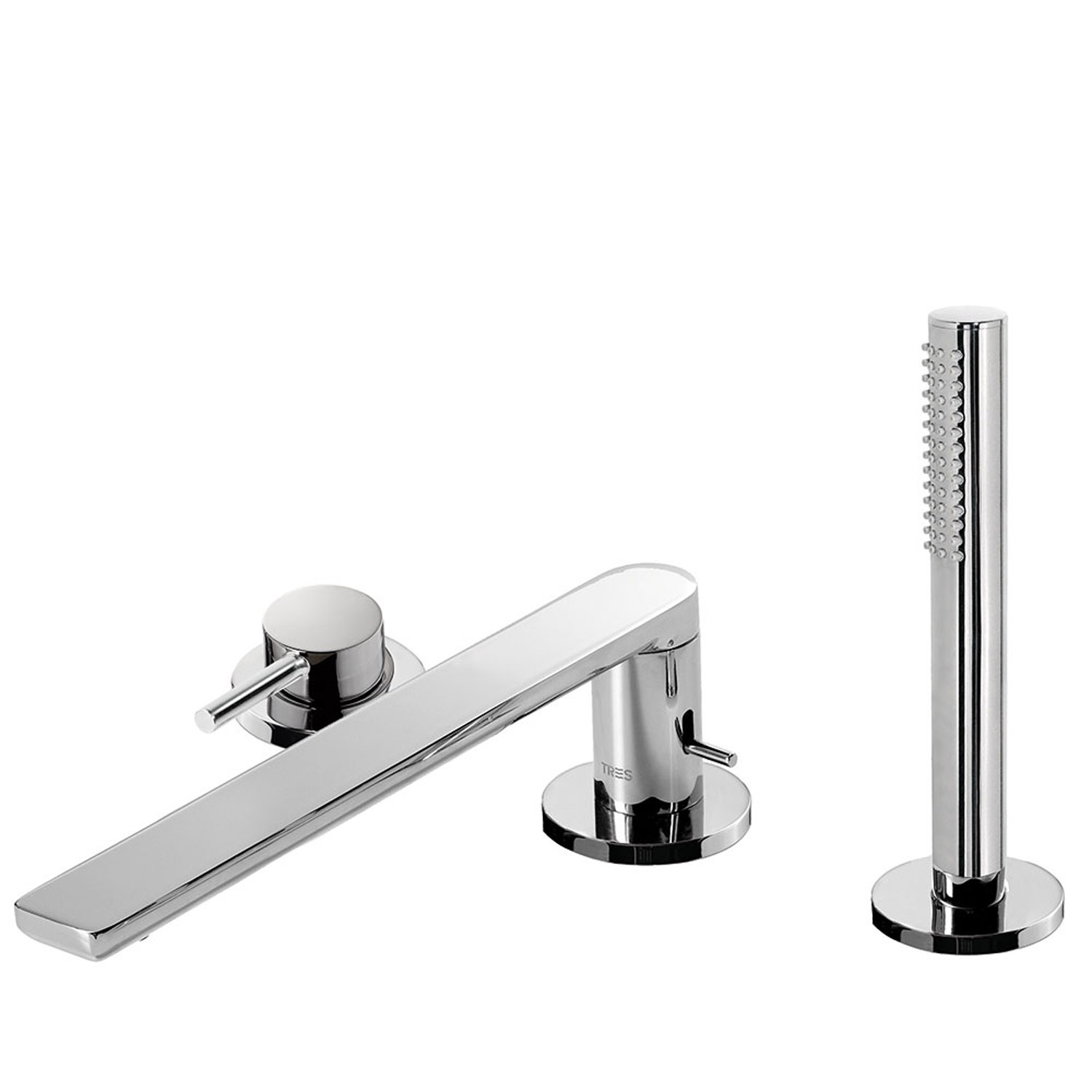 МАКСИМАЛЬНЫЙ краевой смеситель для ванны с одной ручкой-06216102 TRES 