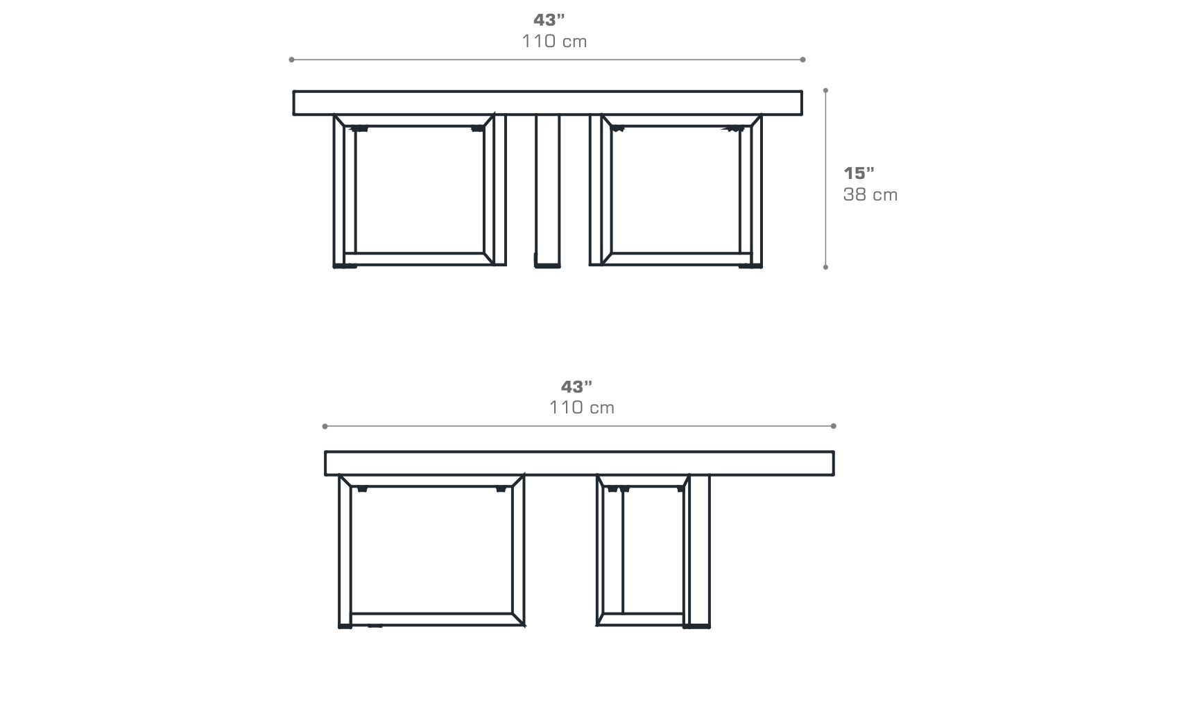 Круглый низкий стол из тикового дерева MAMAGREEN Munia ARCH-00103851 - Вид №4