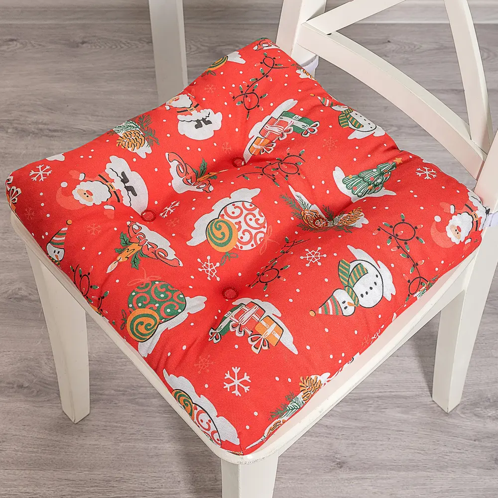 Сидушка Altali Санта 40x40 см цвет красный STLM-2030159 - Вид №5