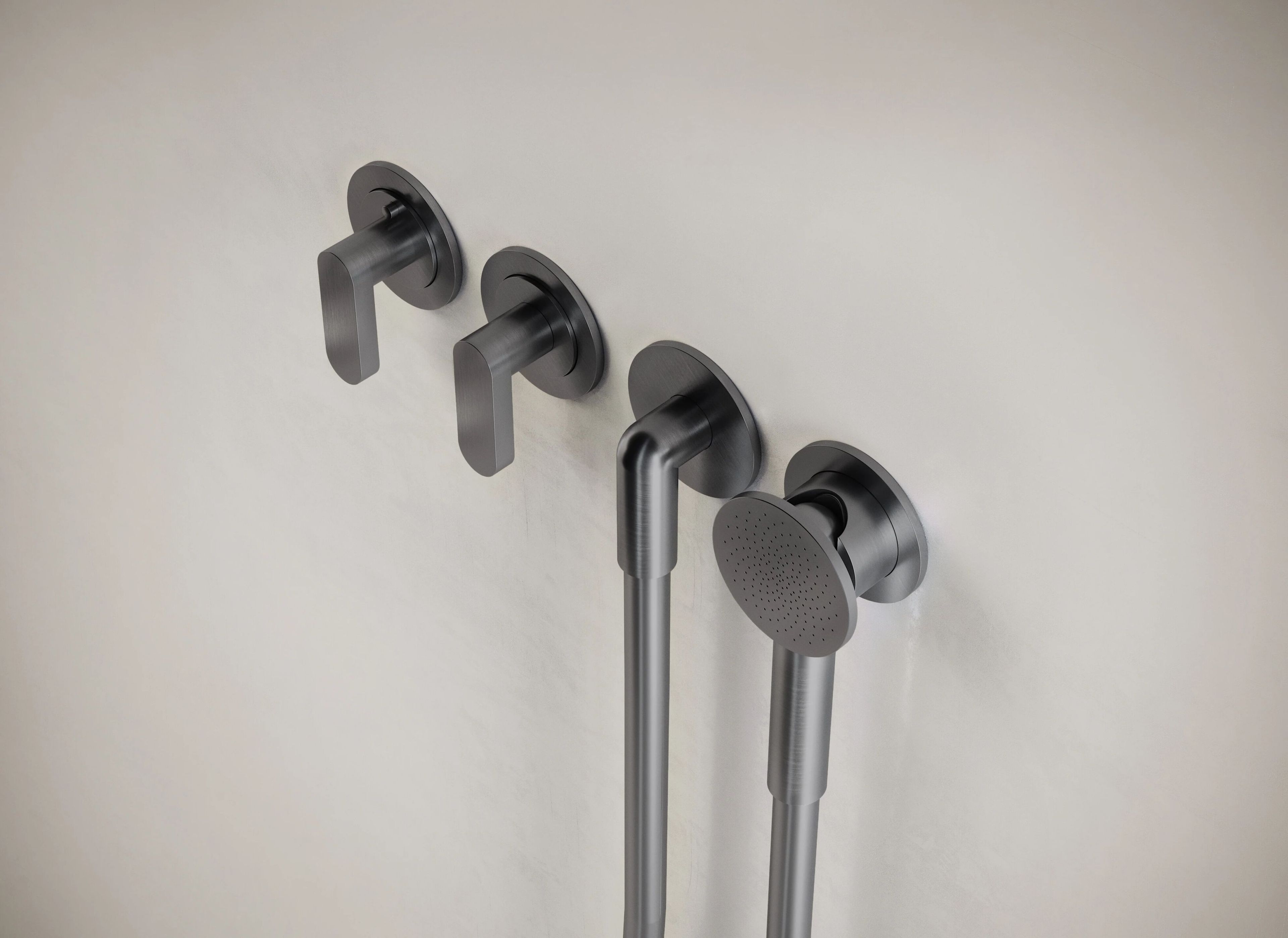 Термостатический набор для душа из нержавеющей стали с ручным душем COCOON John Pawson ARCH-00134906 - Вид №4