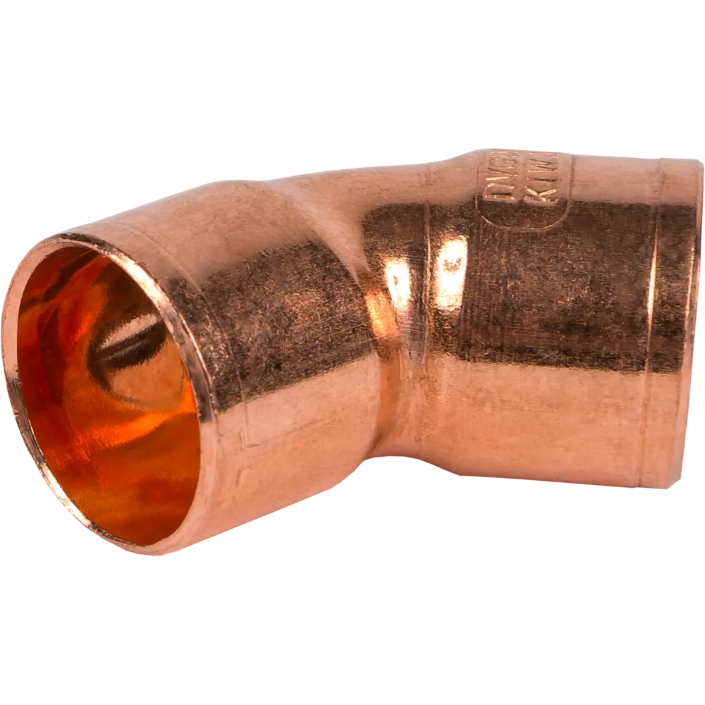 Отвод 45° Viega 15 мм внутреннее-внутреннее соединение, медь 100483 STLM-2209816 - Вид №1