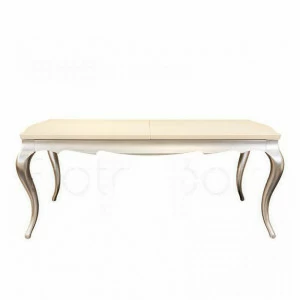 Обеденный стол раздвижной белый 189-240 см Venezia FRATELLI BARRI VENEZIA 140515 Слоновая кость;молочный
