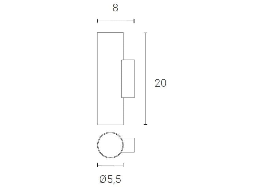 Светодиодный настенный светильник с регулируемой яркостью ZAVA K APPLIQUE ARCH-00107493 - Вид №1