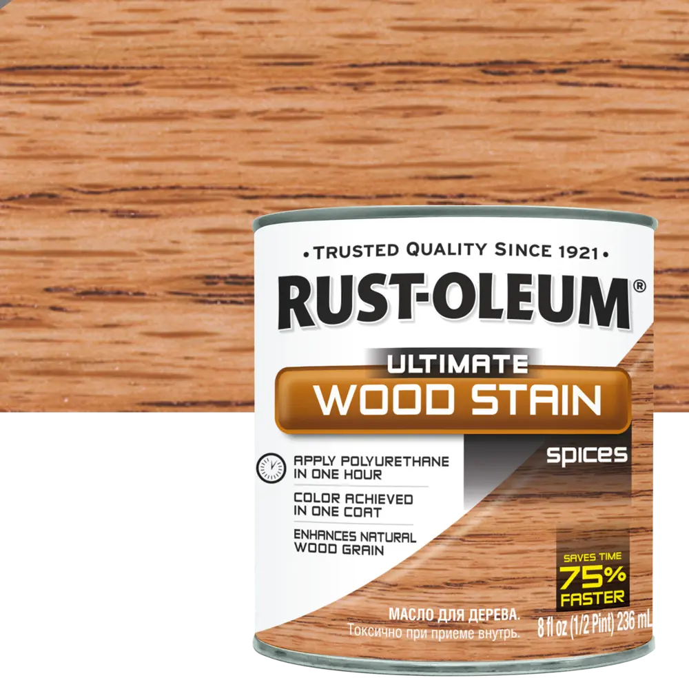 Масло тонирующее Ultimate цвет пряные специи 0.236 л RUST-OLEUM STLM-2178912